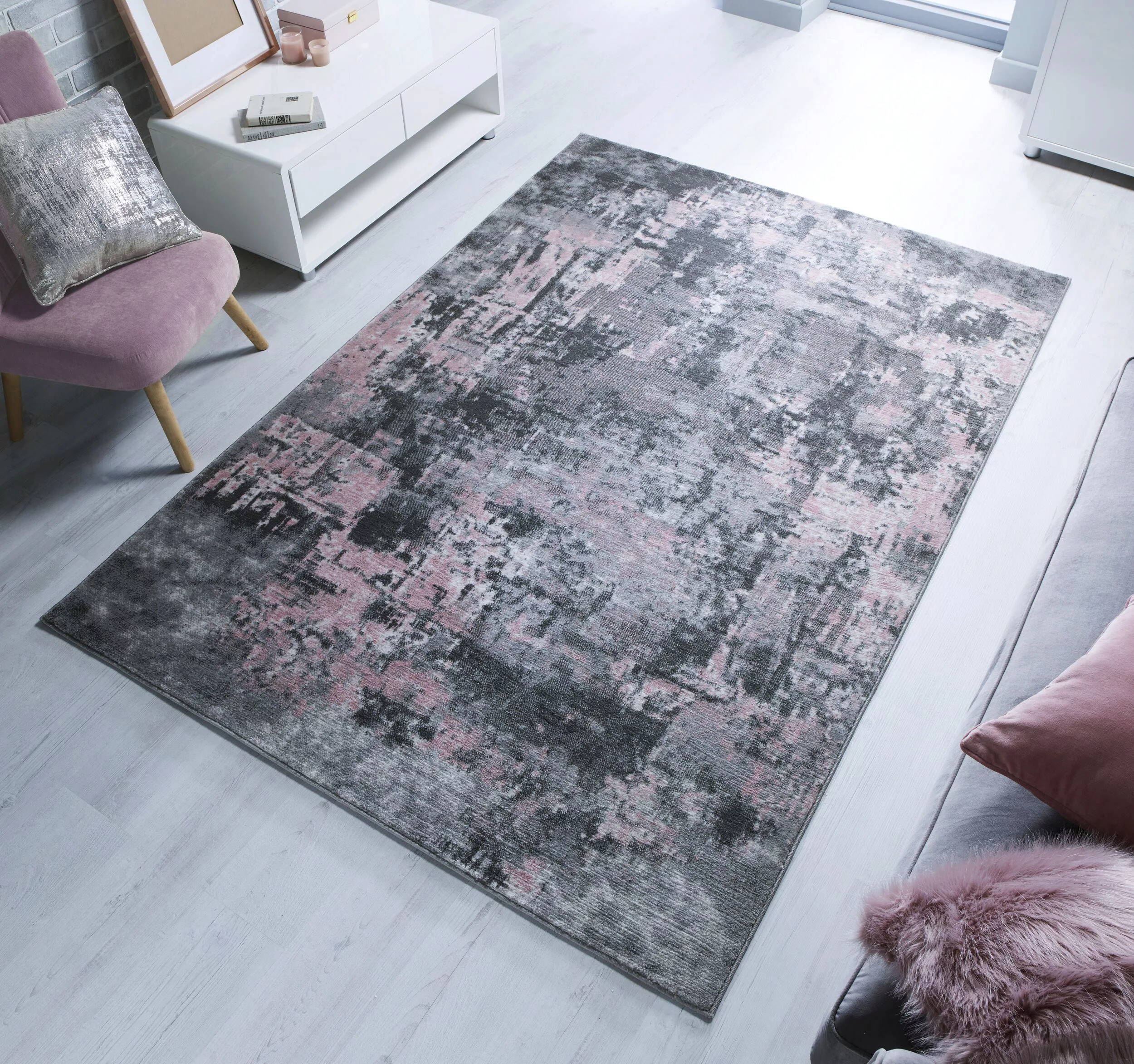 FLAIR RUGS Teppich »Wonderlust«, rechteckig, 10 mm Höhe, fußbodenheizungsge günstig online kaufen