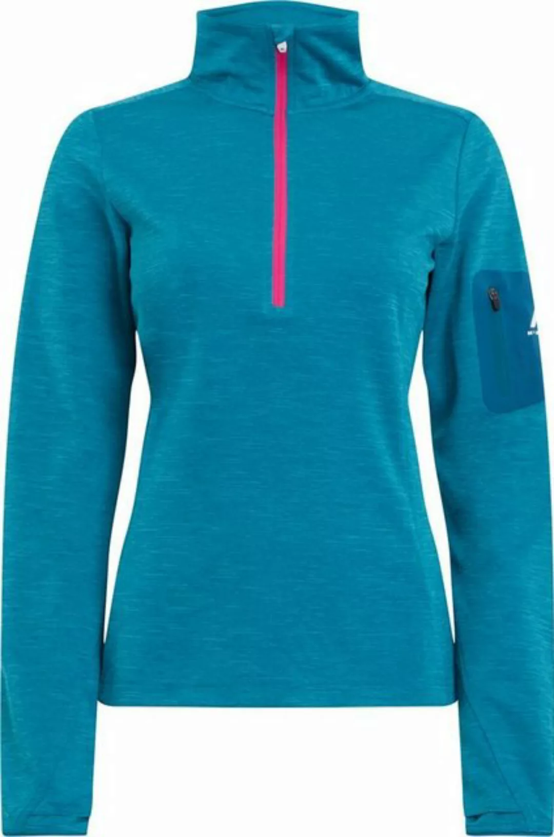 McKINLEY Rollkragenpullover Da.-Langarmshirt Tampo wms MELANGE/BLUE PETROL günstig online kaufen