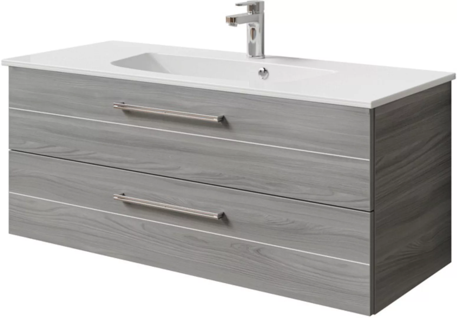 Saphir Waschtisch »Serie 6025 Mineralmarmor-Waschtisch mit Unterschrank, 11 günstig online kaufen