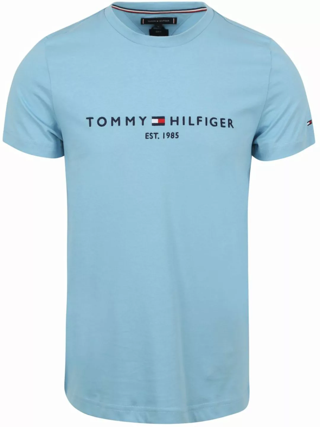 Tommy Hilfiger T-shirt Logo Sleepy Blau - Größe XL günstig online kaufen