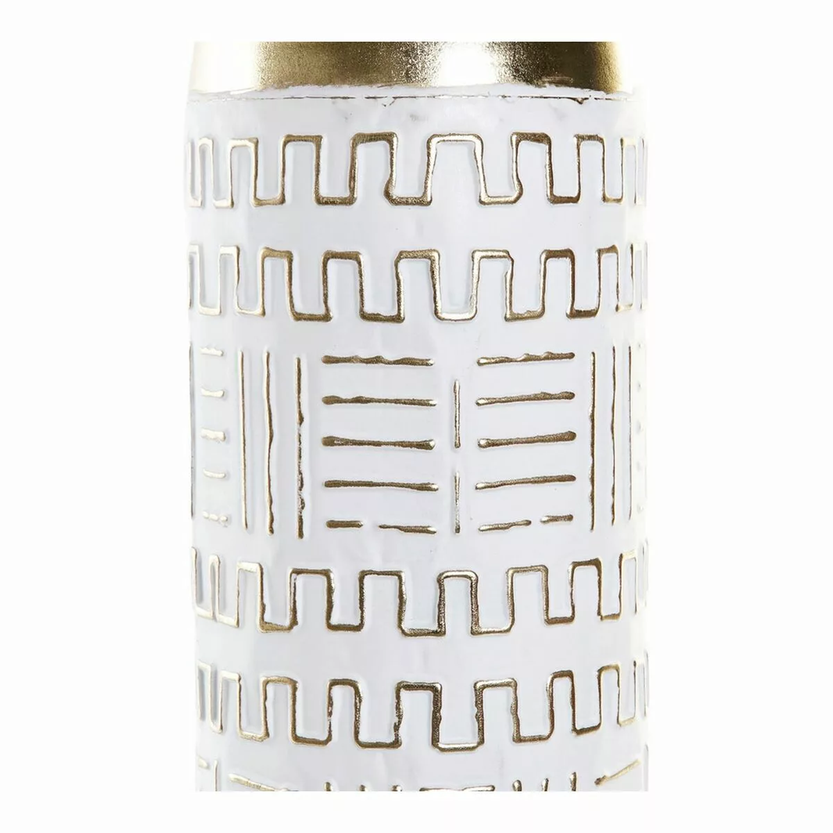 Vase Dkd Home Decor Weiß Metall Orientalisch (14.5 X 14.5 X 85 Cm) günstig online kaufen