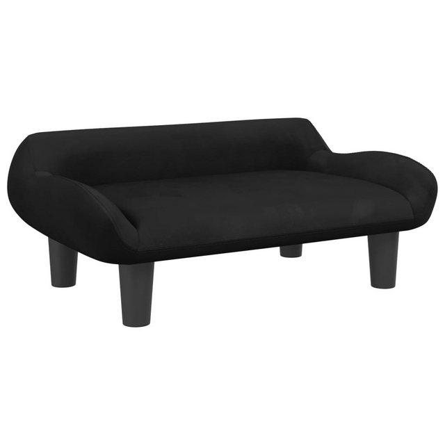 vidaXL Kindersofa, Kindersofa Schwarz 70x40x24 cm Samt günstig online kaufen