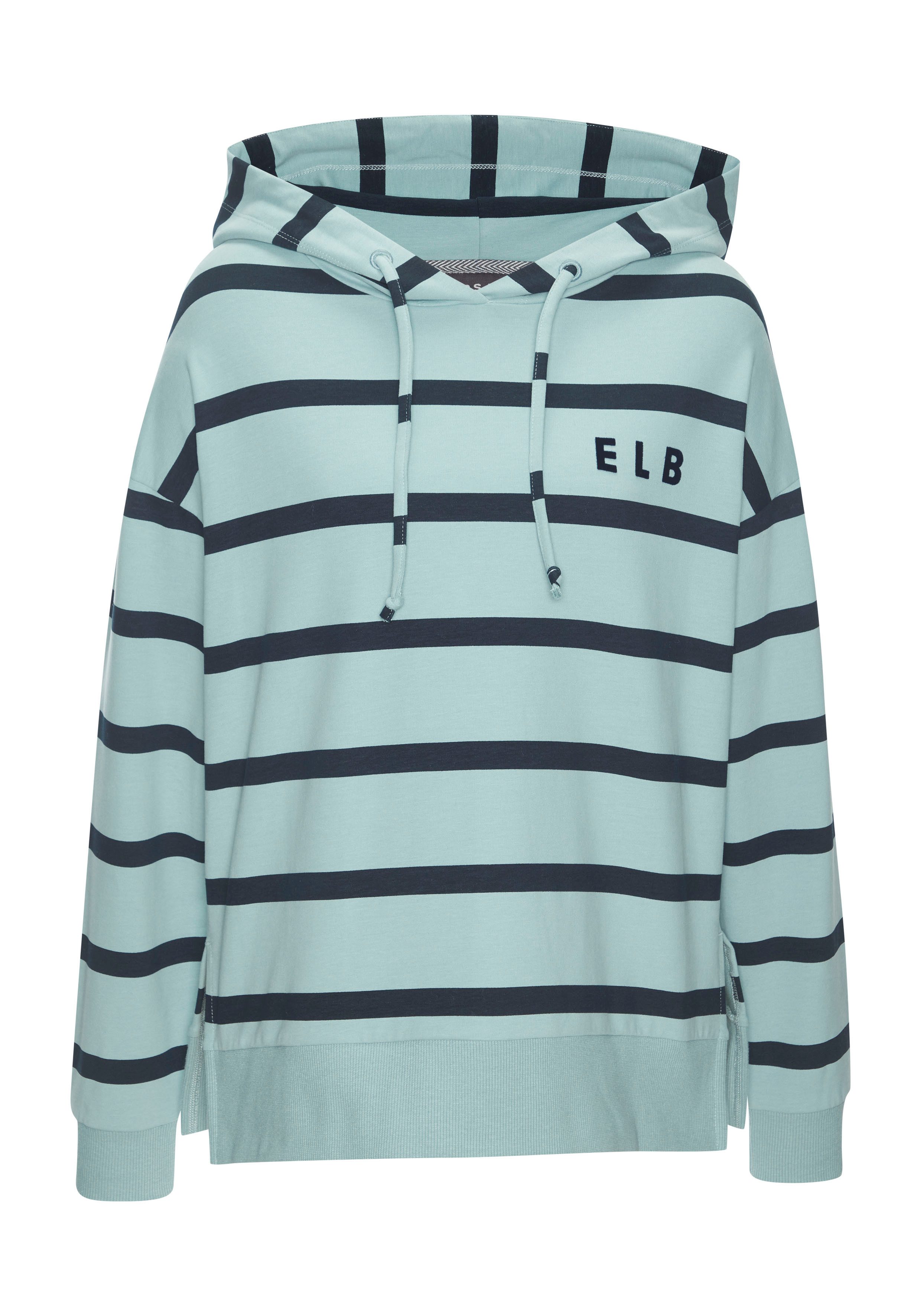 Elbsand Kapuzensweatshirt mit Logoprint günstig online kaufen