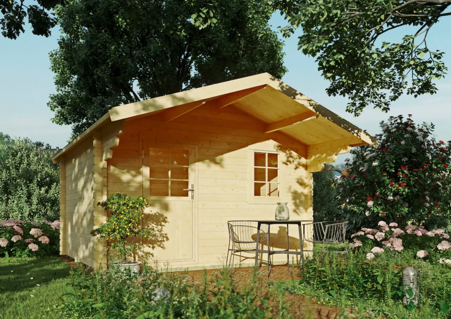 Kiehn-Holz Gartenhaus "Finkenberg" günstig online kaufen
