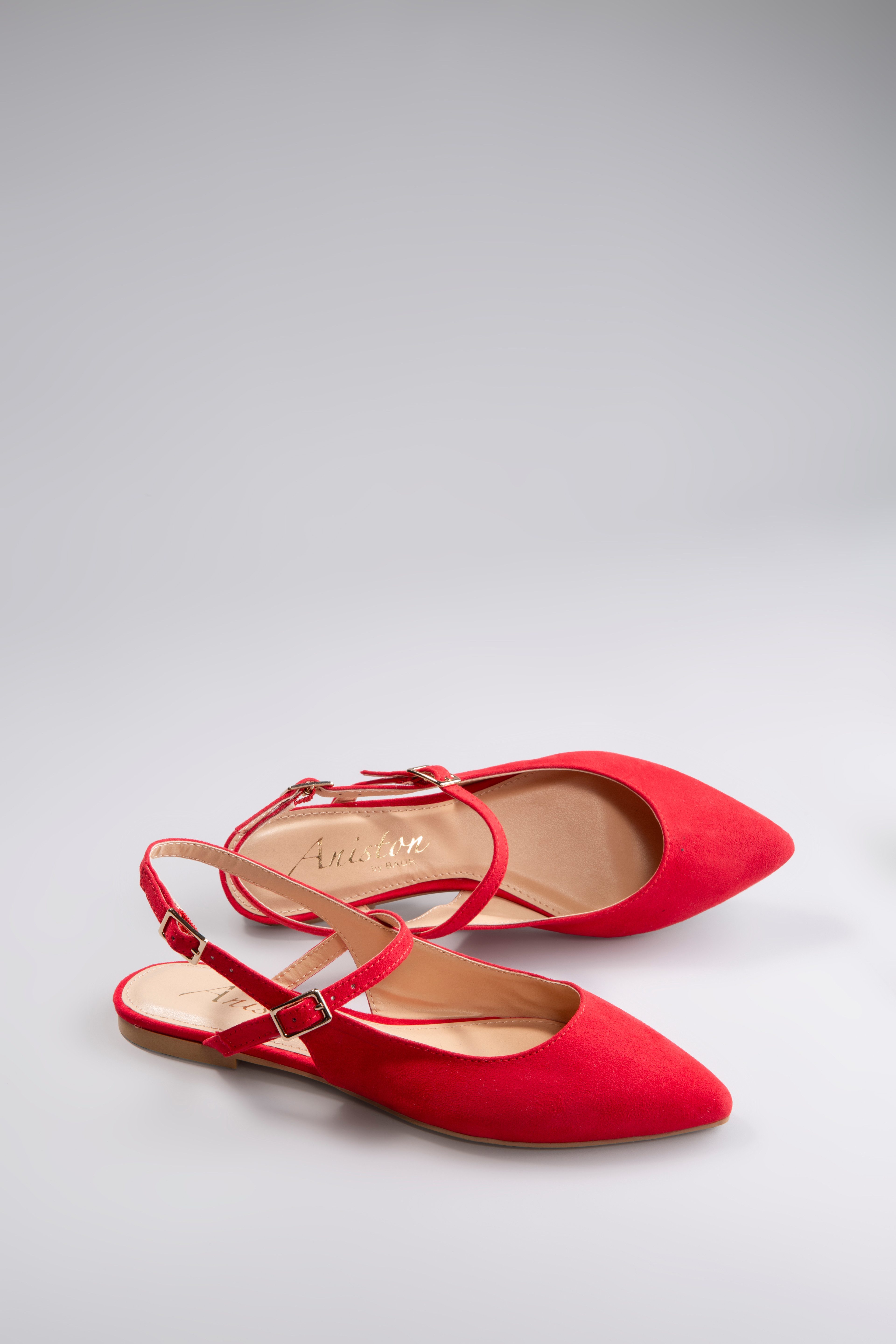 Aniston SHOES Slingpumps, Flat, Sommerschuh, Riemchensandale günstig online kaufen