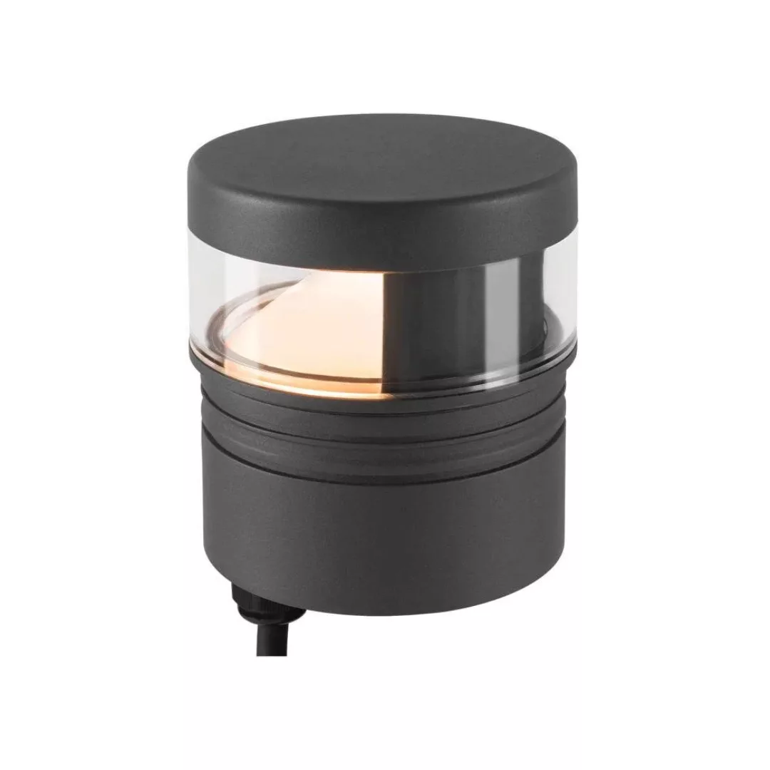 LED Leuchtenkopf M-Pol in Anthrazit 10W 700lm IP65 180° günstig online kaufen