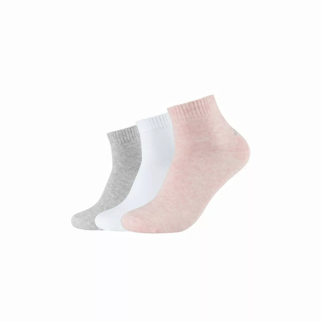 s.Oliver 3 Paar Unisex Quarter Socken, Einfarbig S21001 - Farbenwahl Mehrfa günstig online kaufen