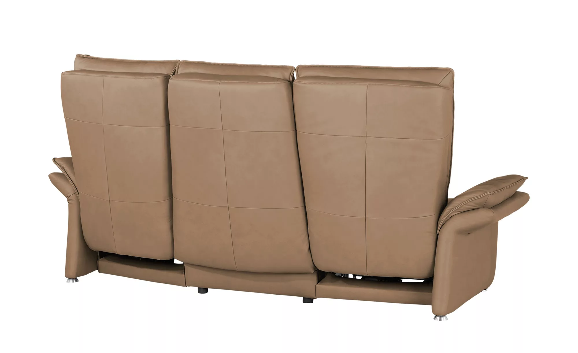 Wohnwert Trapezsofa aus Leder  Corvina ¦ braun ¦ Maße (cm): B: 216 H: 109 T günstig online kaufen