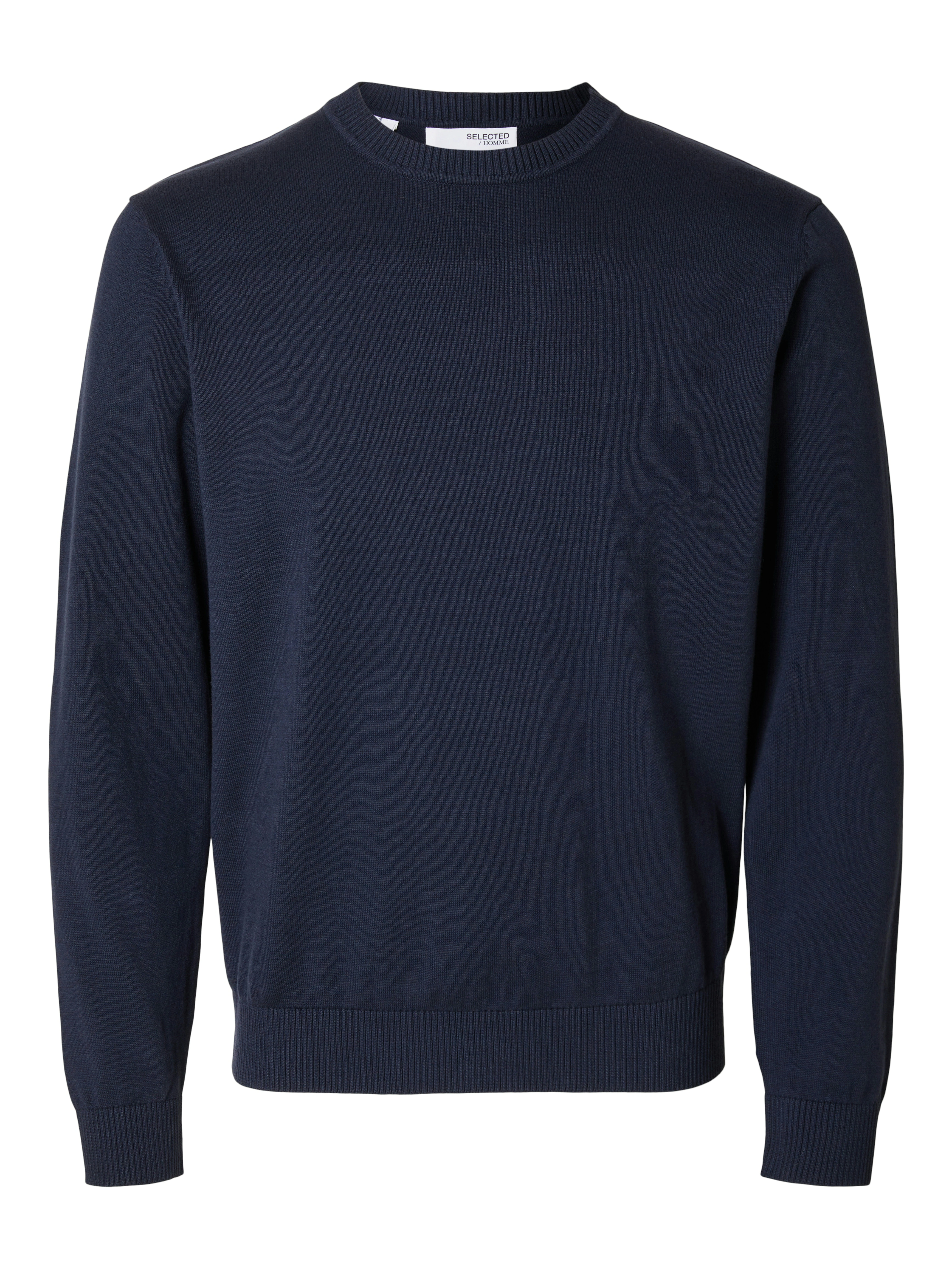 SELECTED HOMME Rundhalspullover "SLHZREG-KRIS KNIT LS CREW NECK D" günstig online kaufen