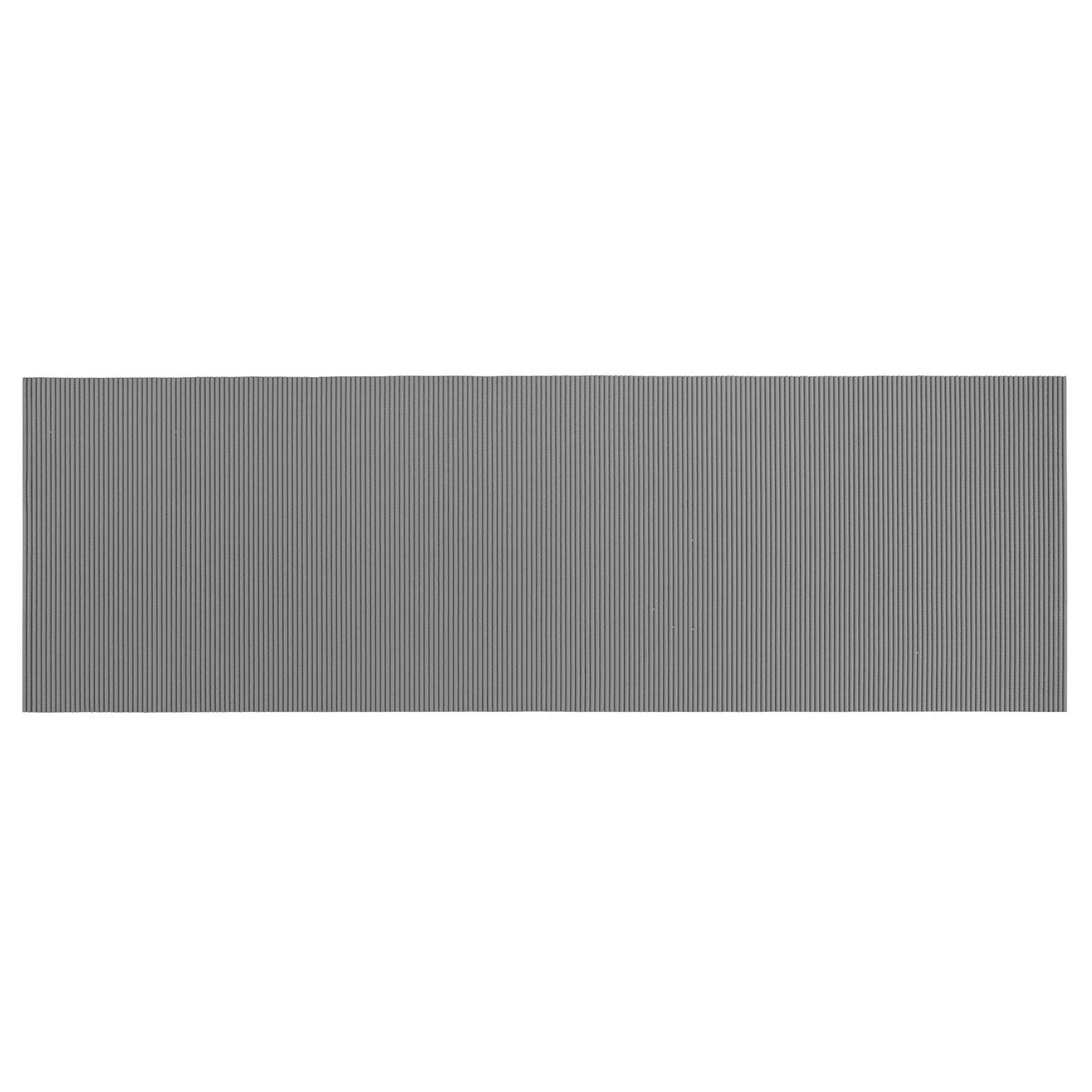 WENKO Badematte Grau, 65 x 200 cm, Weichschaummatte grau günstig online kaufen