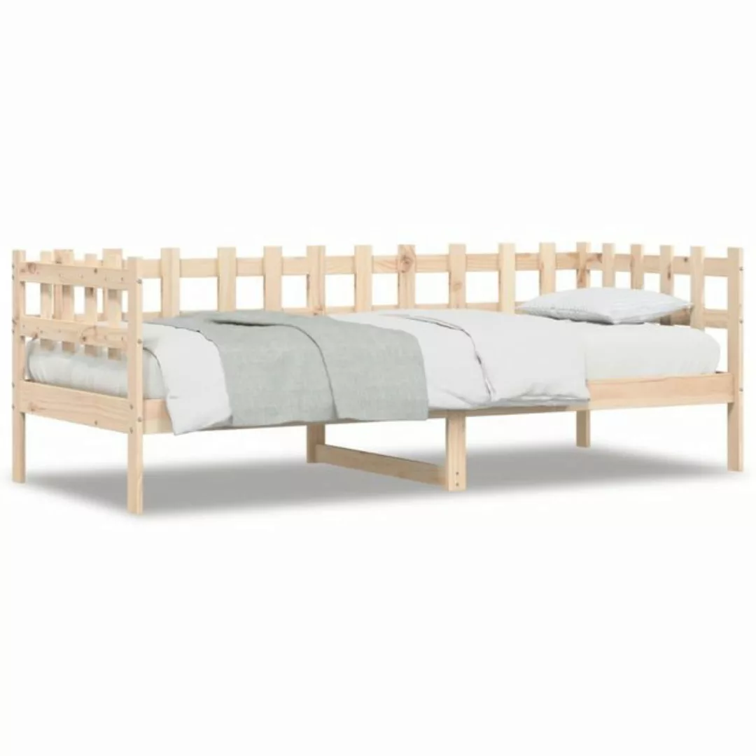 furnicato Bett Tagesbett 80x200 cm Massivholz Kiefer günstig online kaufen