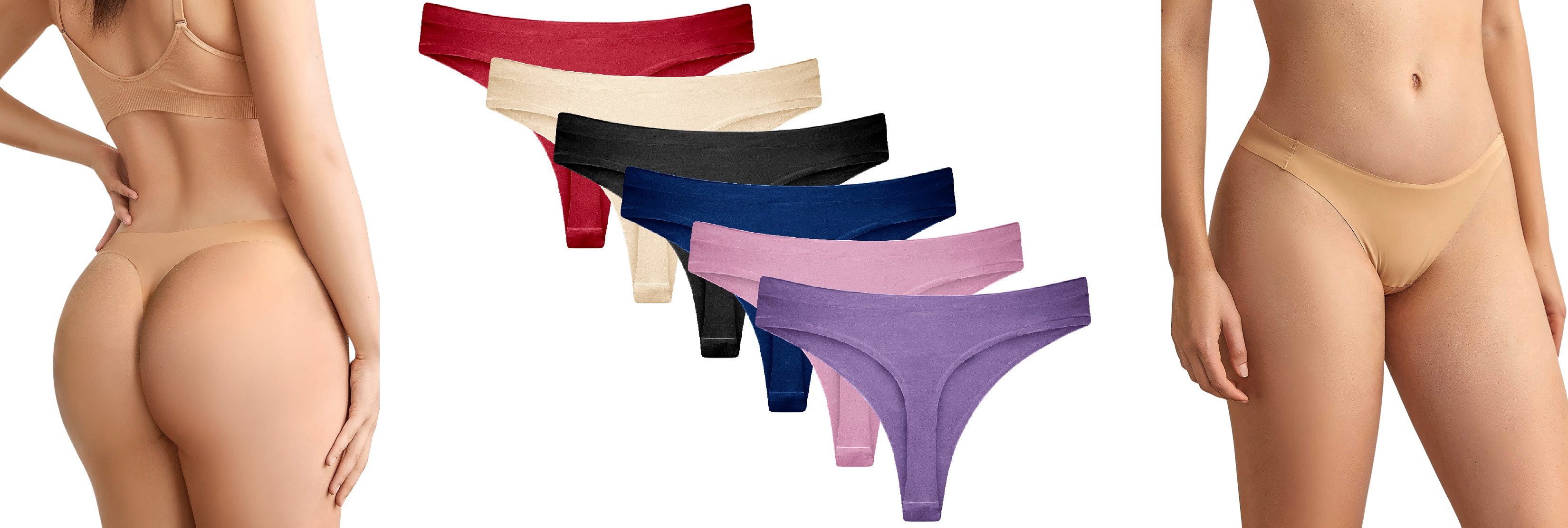 Rungassi Tangaslip 6er Set Bunt String günstig online kaufen
