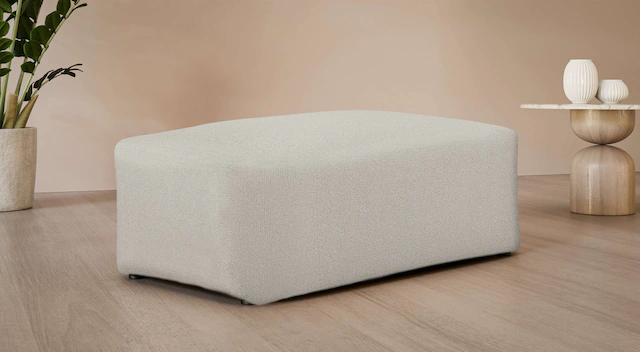 LeGer Home by Lena Gercke Polsterhocker »YANI Sitzhocker mit Wellenunterfed günstig online kaufen