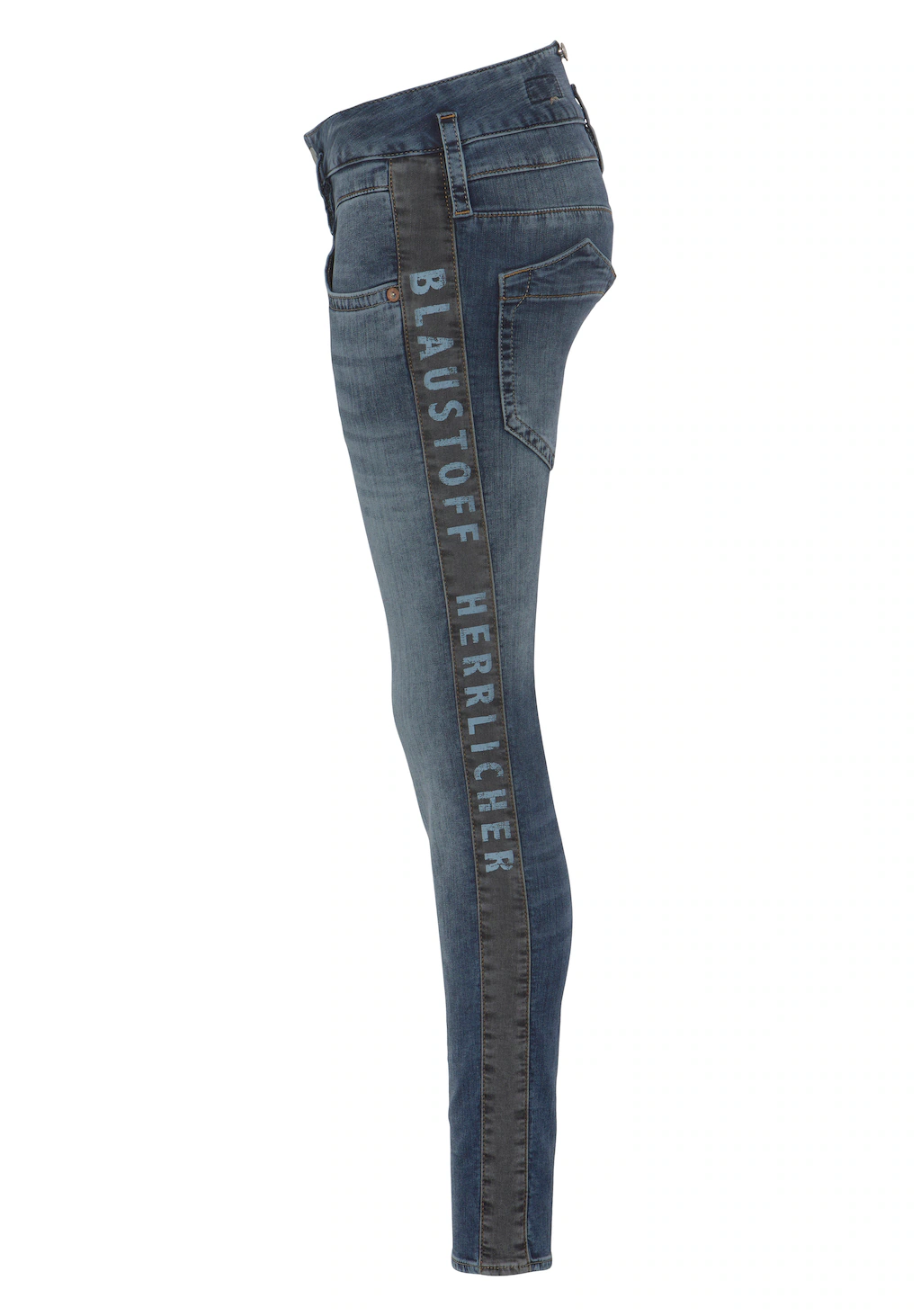 Herrlicher Slim-fit-Jeans PITCH SLIM STRIPE JOGG DENIM im Athleisure Trend günstig online kaufen