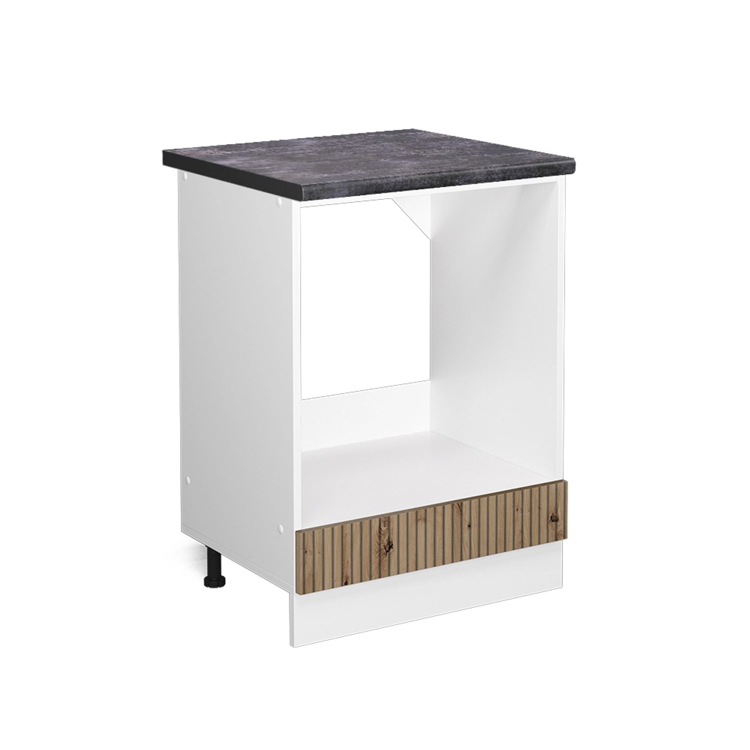 Vicco Herdumbauschrank R-Line Artisan-Eiche/Weiß 60 cm ohne Arbeitsplatte günstig online kaufen