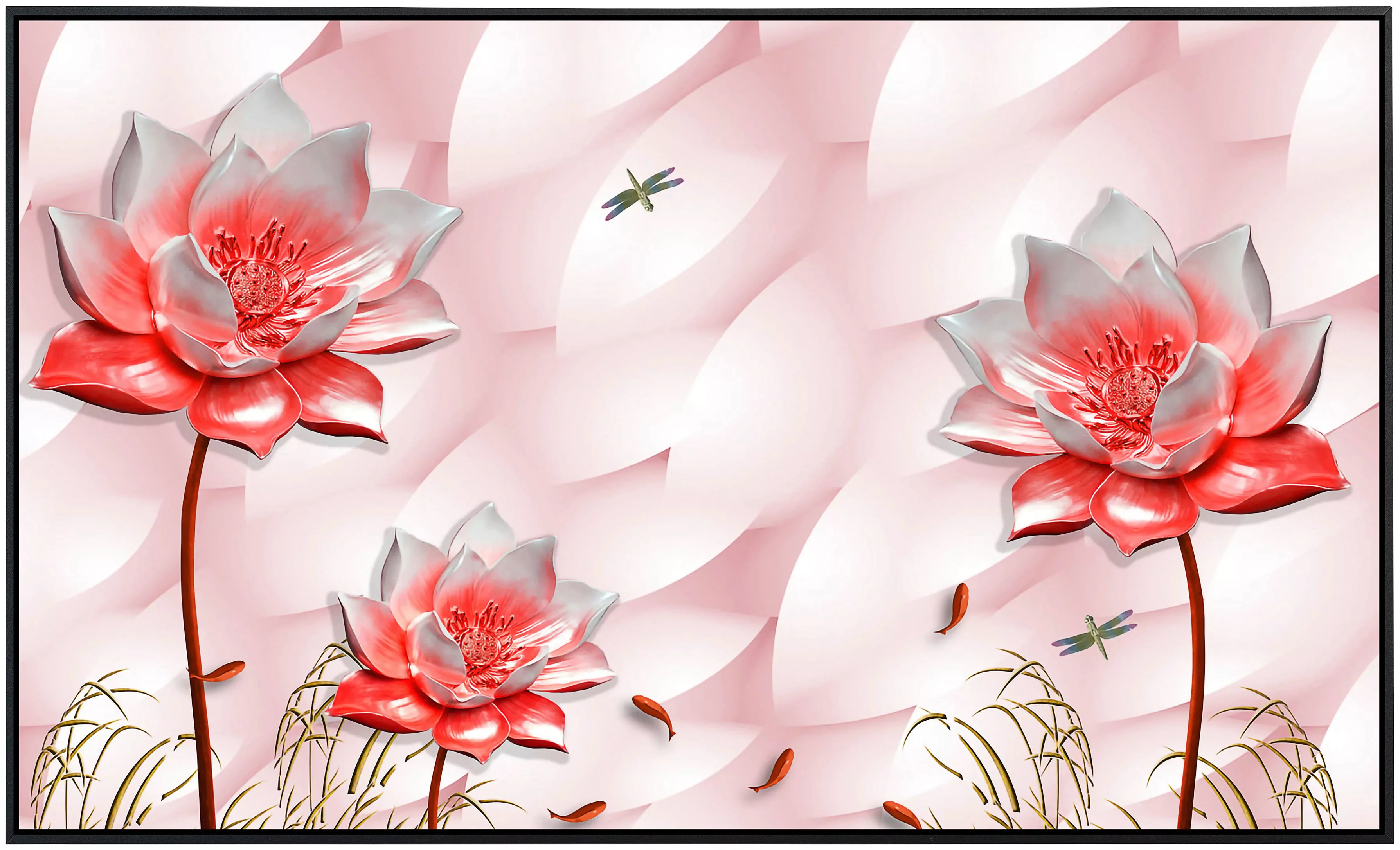Papermoon Infrarotheizung »Muster mit Blumen« günstig online kaufen