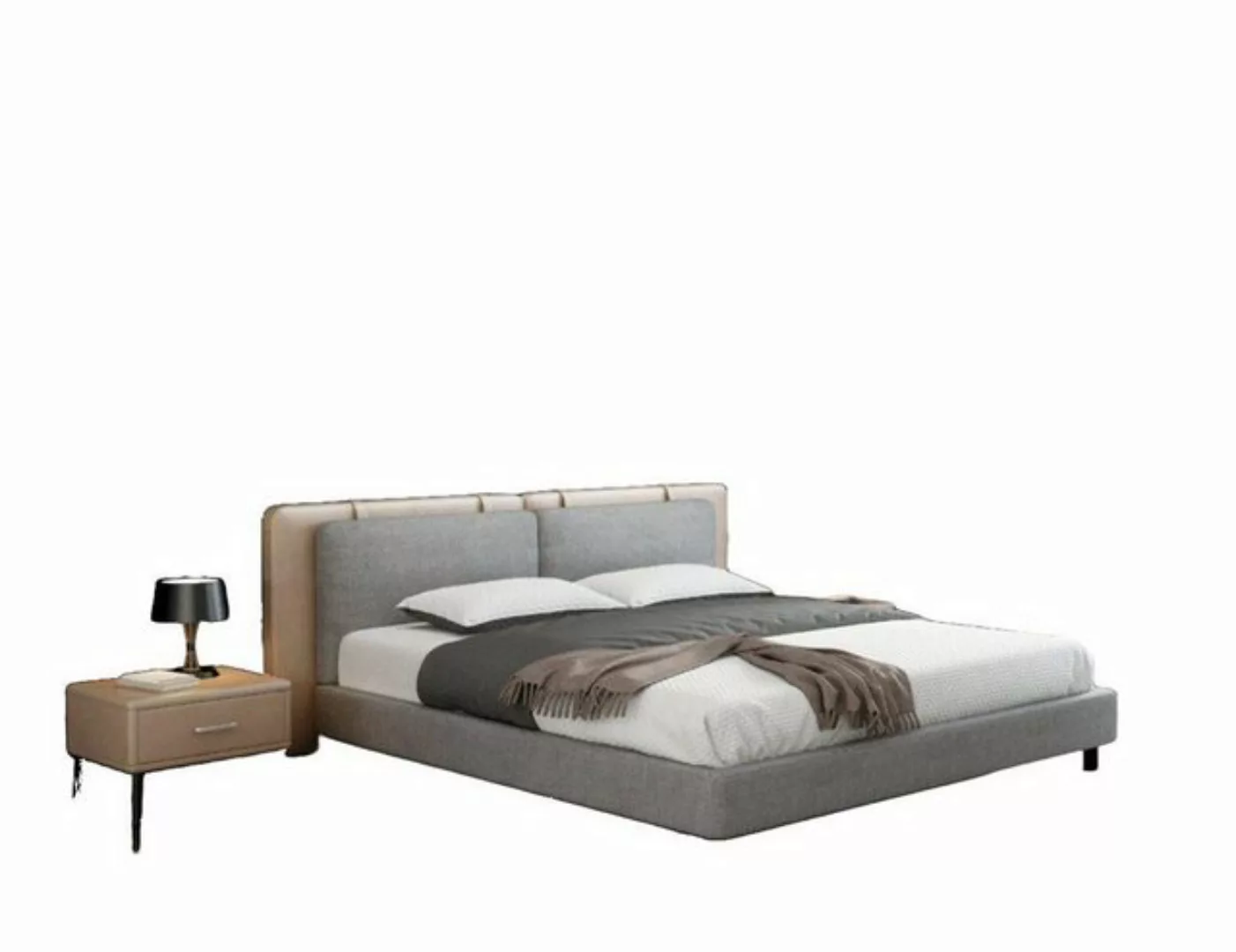 JVmoebel Bett, Doppelbett Bett Ehebett Design Luxus Luxur Betten Polsterbet günstig online kaufen