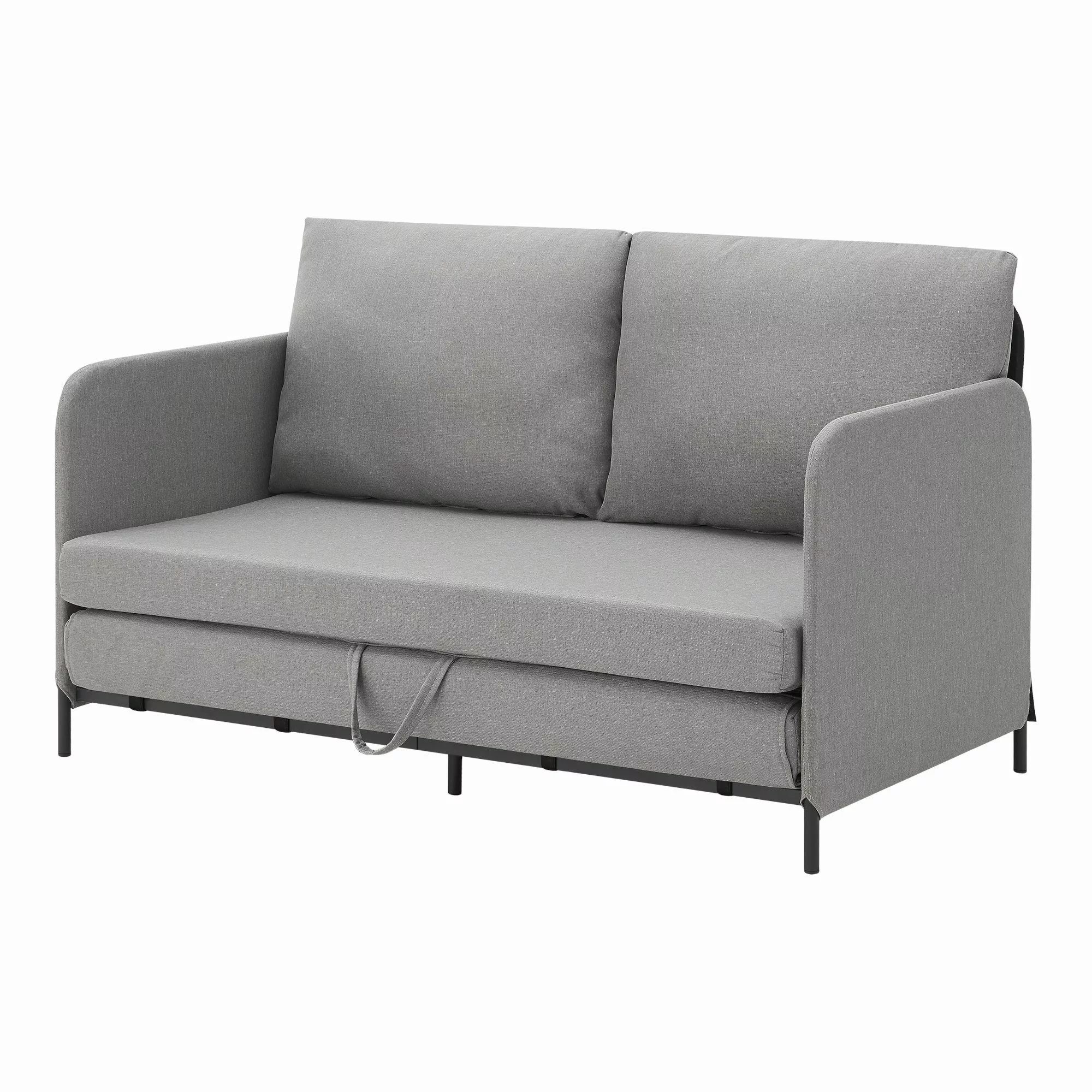 en.casa Schlafsofa, »Soini« mit Liegefunktion 2-Sitzer günstig online kaufen