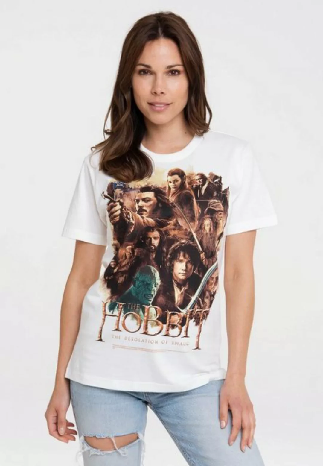 LOGOSHIRT T-Shirt Hobbit - Poster mit lizenziertem Print günstig online kaufen