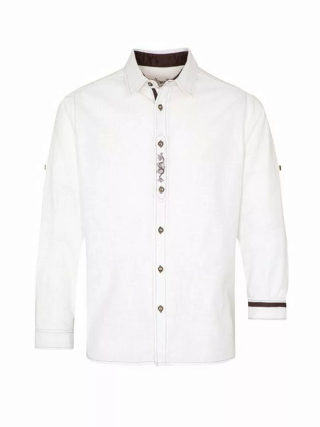 Hangowear Trachtenhemd Hemd ALOIS weiß günstig online kaufen