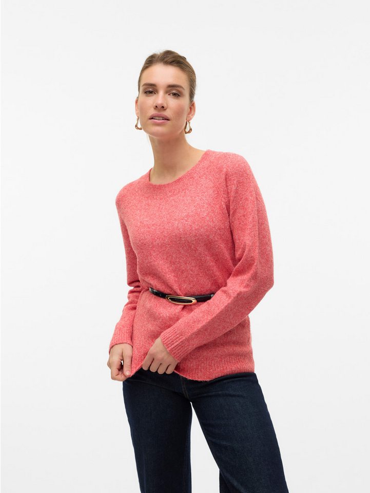 Vero Moda Rundhalspullover VMDOFFY LS O-NECK BLOUSE GA NOOS günstig online kaufen