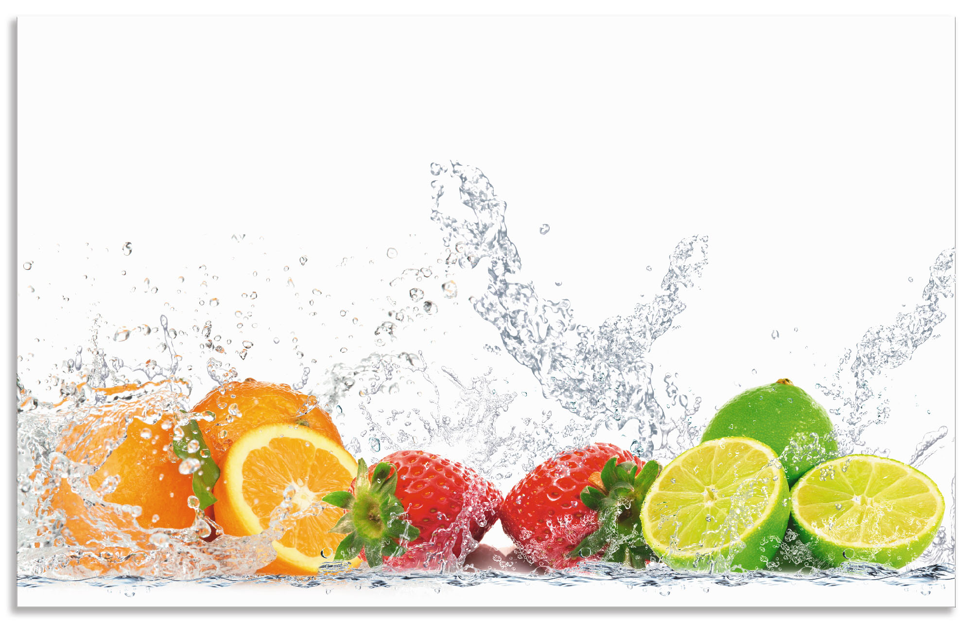 Artland Küchenrückwand "Fruchtig erfrischend gesund Fruchtmix", (1 tlg.), A günstig online kaufen