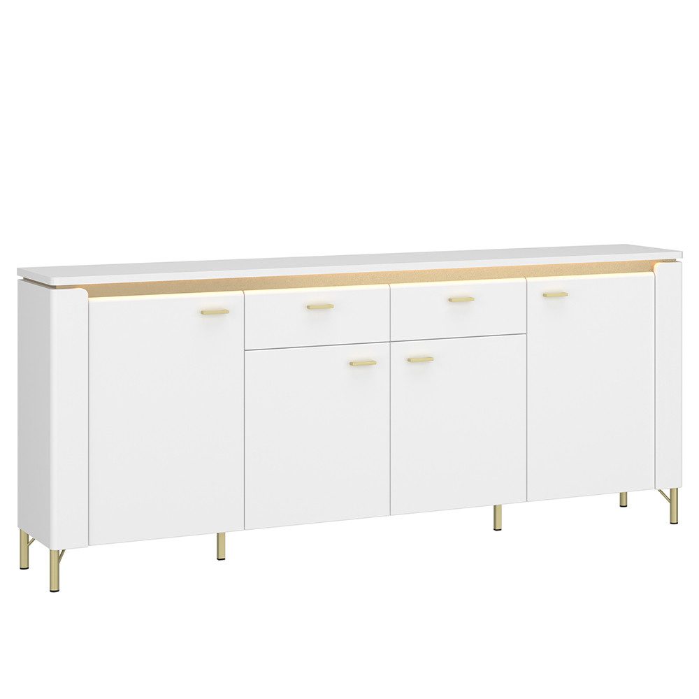 Lomadox Esszimmer-Set LUKA-129, (Spar-Set, 2-St., Sideboard günstig online kaufen