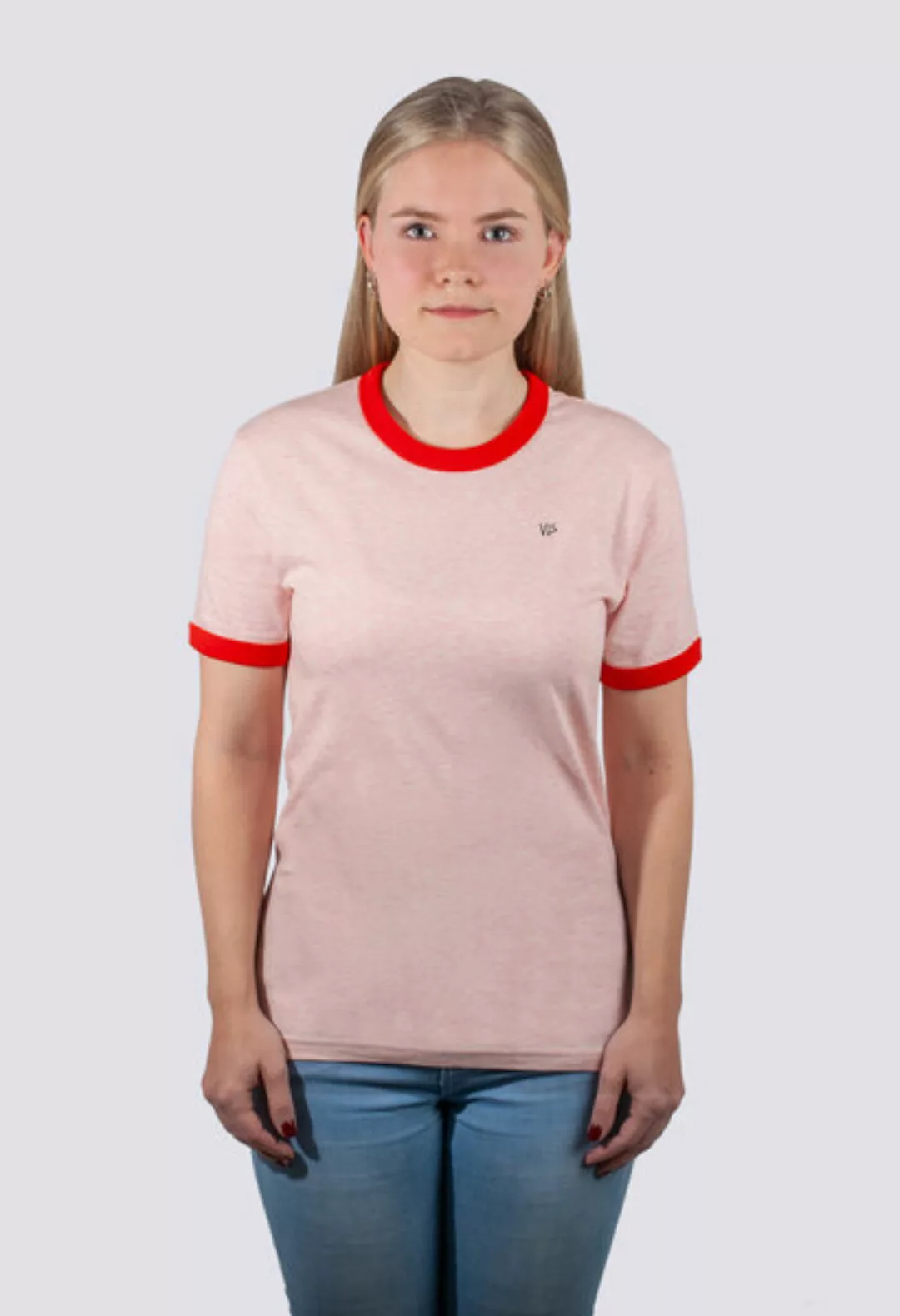 Damen Ringer Premium Shirt Aus Bio Baumwolle günstig online kaufen