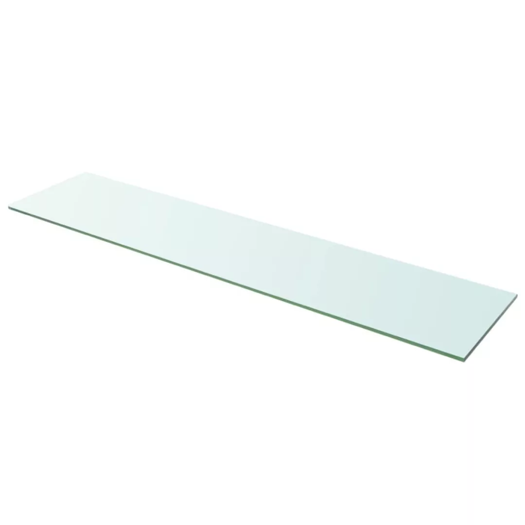 Regalböden 2 Stk. Glas Transparent 110 X 25 Cm günstig online kaufen