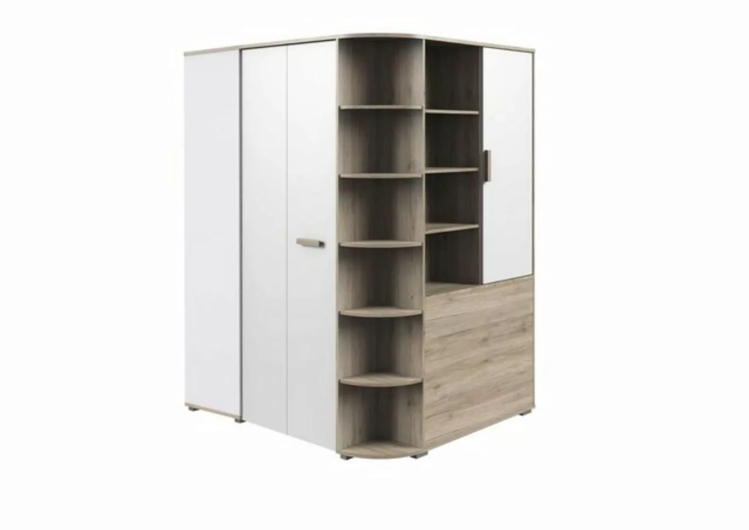 Stylefy Kinderkleiderschrank Karoline I (Kleiderschrank, Mehrzweckschrank) günstig online kaufen