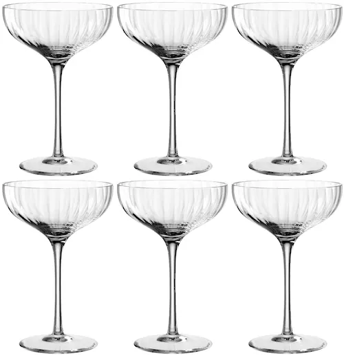 LEONARDO Champagnerglas »POESIA«, (Set, 6 tlg.), 260 ml, 6-teilig günstig online kaufen