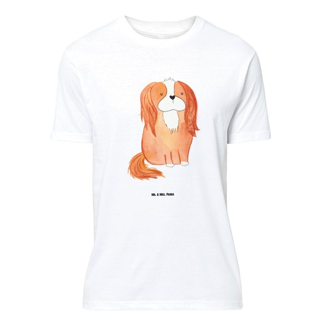 Mr. & Mrs. Panda T-Shirt Cavalier King Charles Spaniel - Weiß - Geschenk, H günstig online kaufen