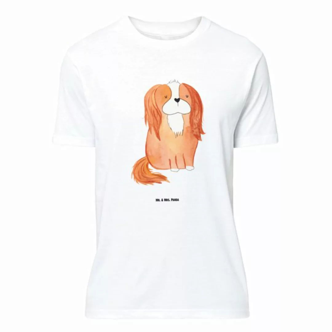 Mr. & Mrs. Panda T-Shirt Cavalier King Charles Spaniel - Weiß - Geschenk, H günstig online kaufen