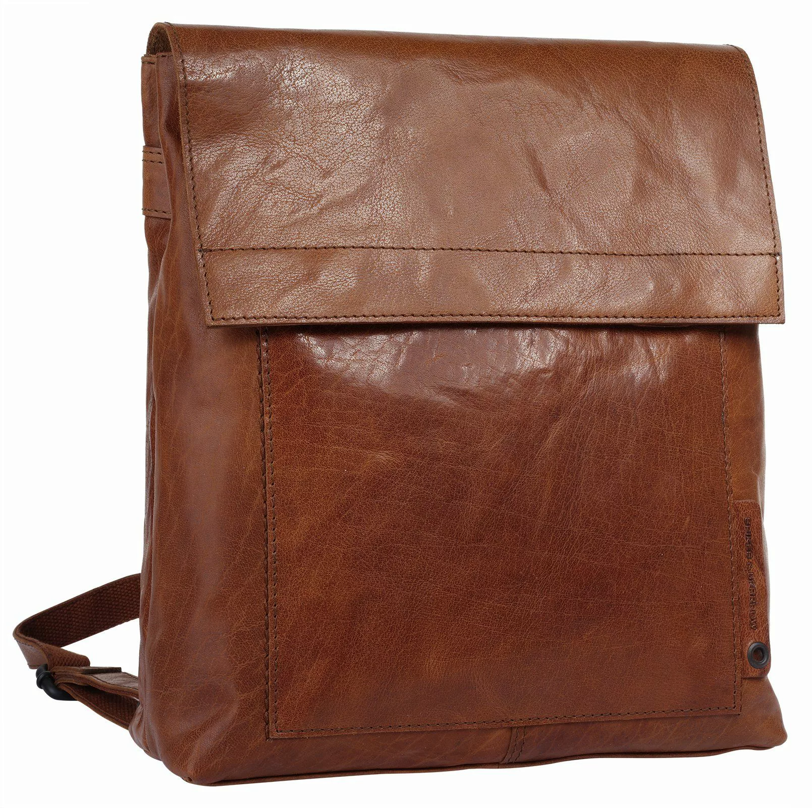 Spikes & Sparrow Cityrucksack, echt Leder günstig online kaufen