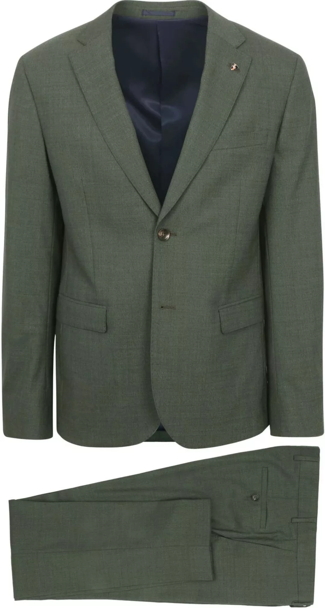 Suitable Strato Toulon Suit Wool Dunkelgrün - Größe 52 günstig online kaufen