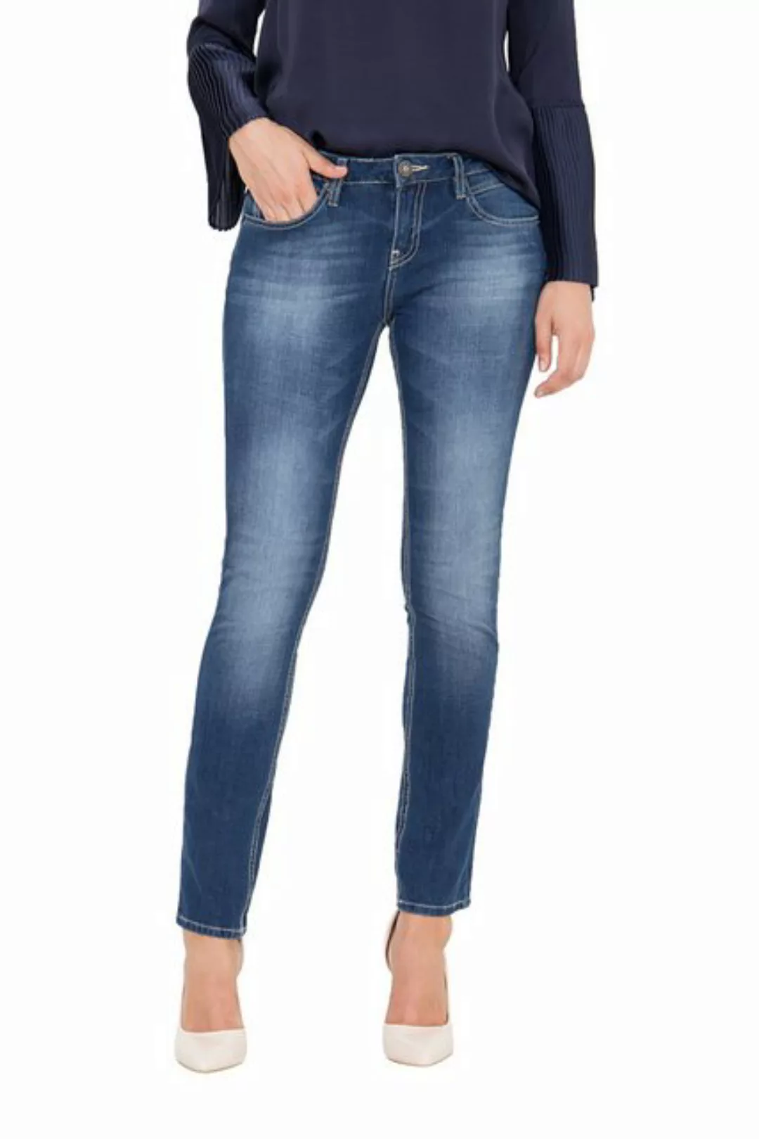 ATT Jeans 5-Pocket-Jeans Belinda mit leicher Waschung, Slim Fit günstig online kaufen