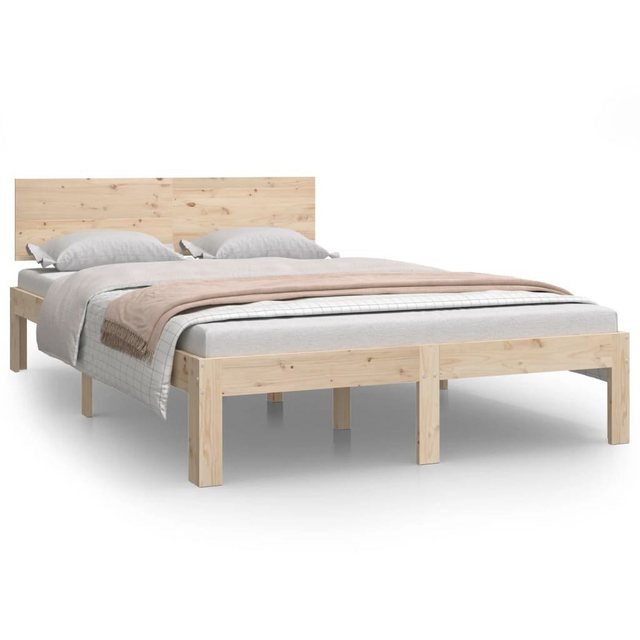 furnicato Bett Massivholzbett Kiefer 120x200 cm günstig online kaufen