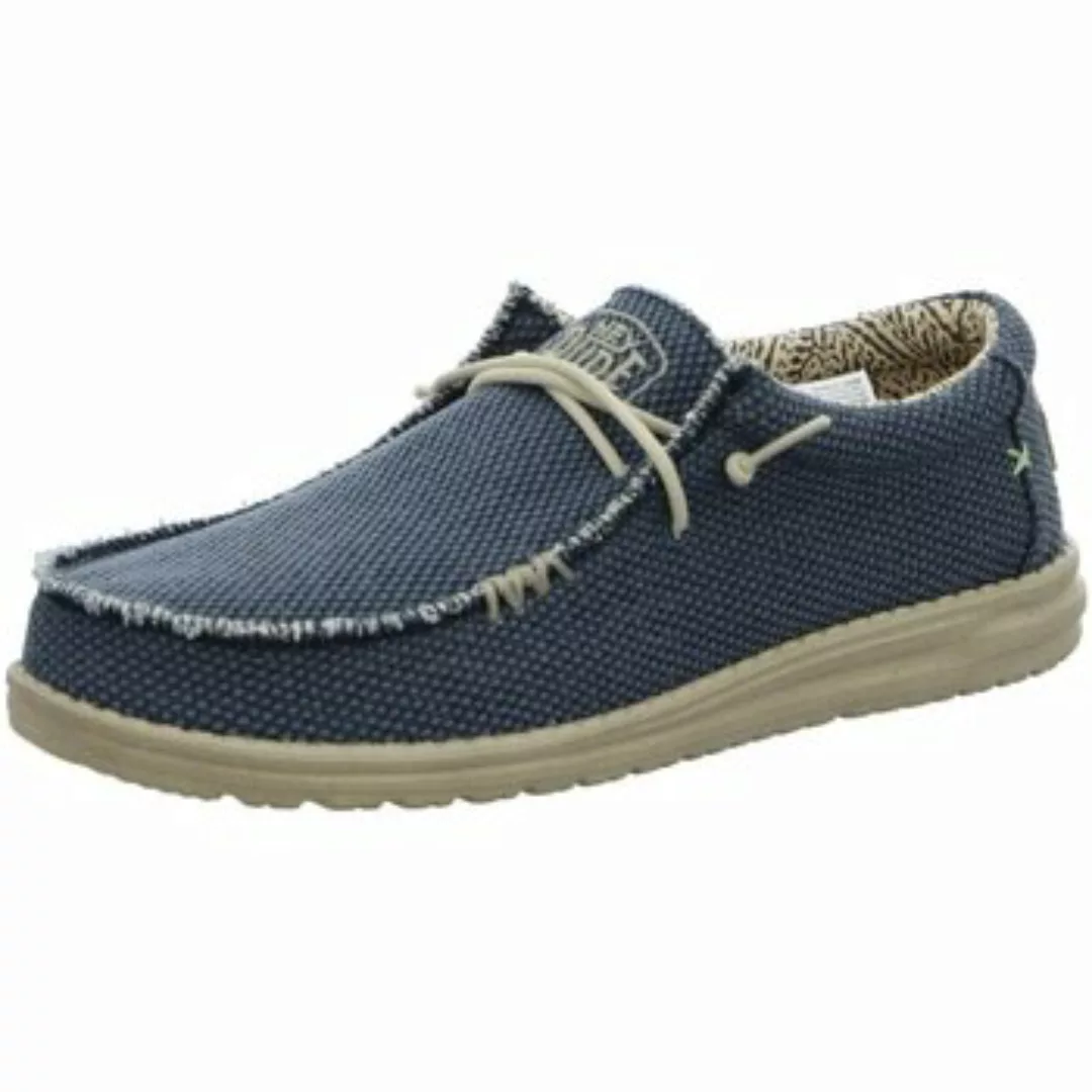 Hey Dude Shoes  Herrenschuhe Schnuerschuhe WALLY BRAIDED HD40003-4NM BLUE N günstig online kaufen