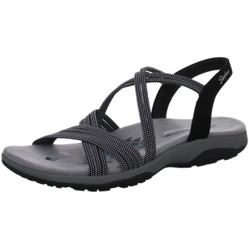 Skechers  Sandalen Sandaletten REGGAE SLIM - TURN IT UP 163117 BLK günstig online kaufen