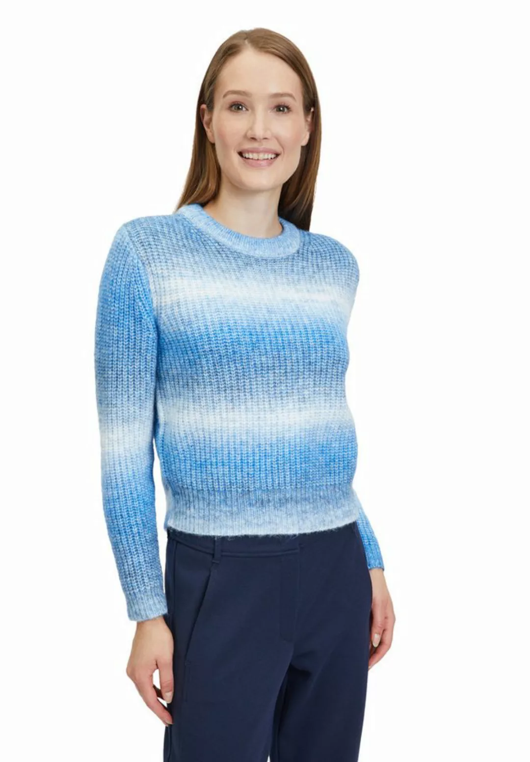 Betty&Co Strickpullover Betty & Co Strickpullover mit Rundhalsausschnitt (1 günstig online kaufen