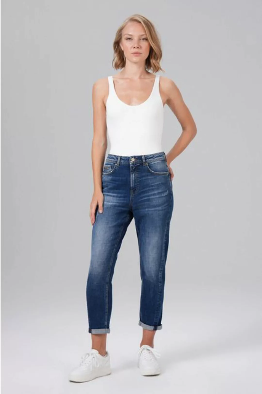 Miracle of Denim 5-Pocket-Jeans Iara Boyfriend (1-tlg) günstig online kaufen