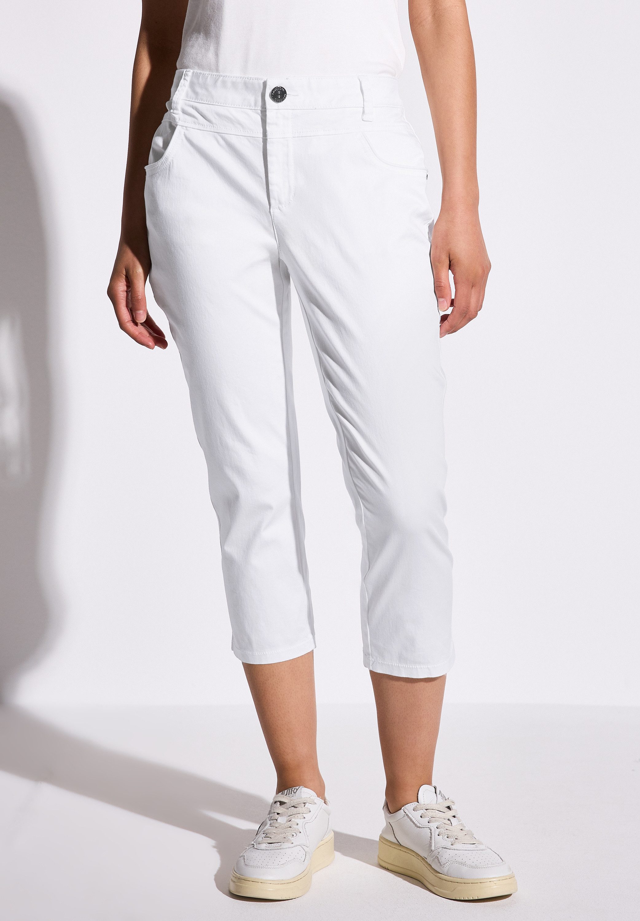 STREET ONE 3/4-Hose, Middle Waist günstig online kaufen