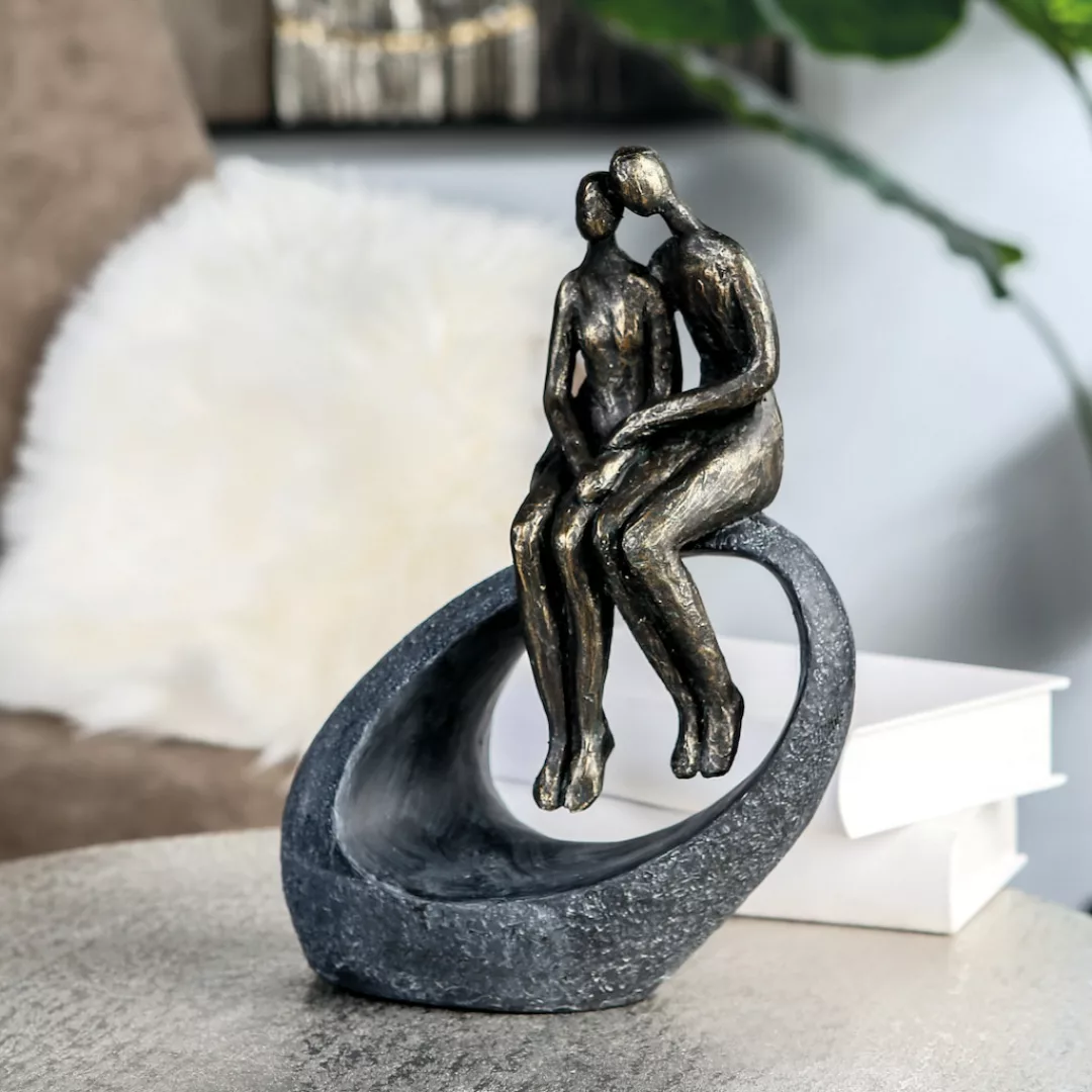 Casablanca by GILDE Skulptur Moment bronze/silber günstig online kaufen