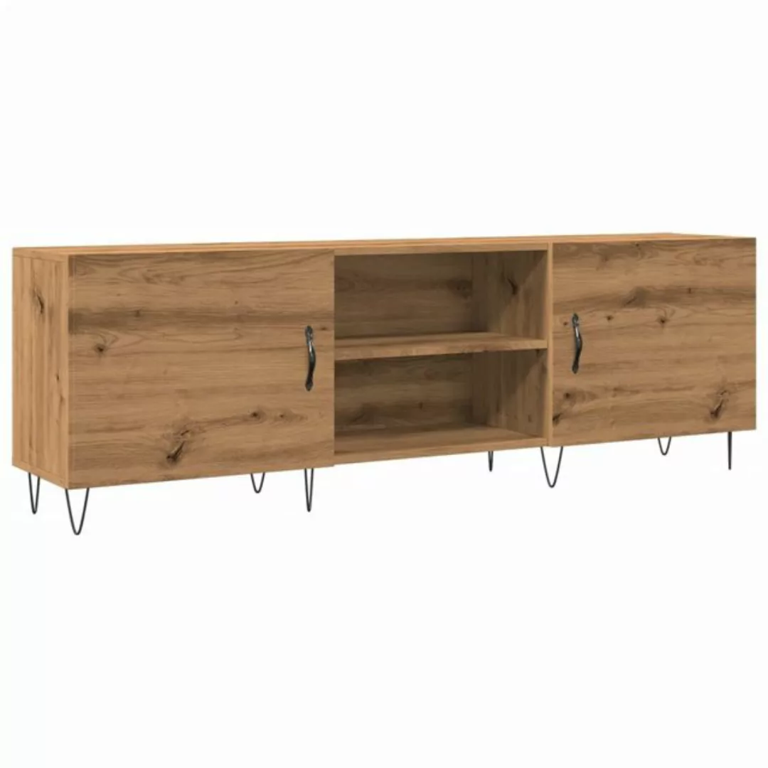 vidaXL TV-Schrank TV-Schrank Artisan-Eiche 150x30x50 cm Holzwerkstoff (1-St günstig online kaufen