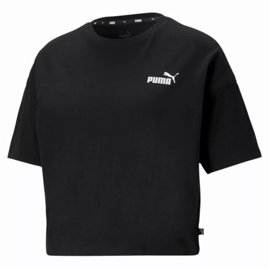 PUMA T-Shirt Puma Damen T-Shirt ESS Cropped Small Logo Tee 586867 günstig online kaufen