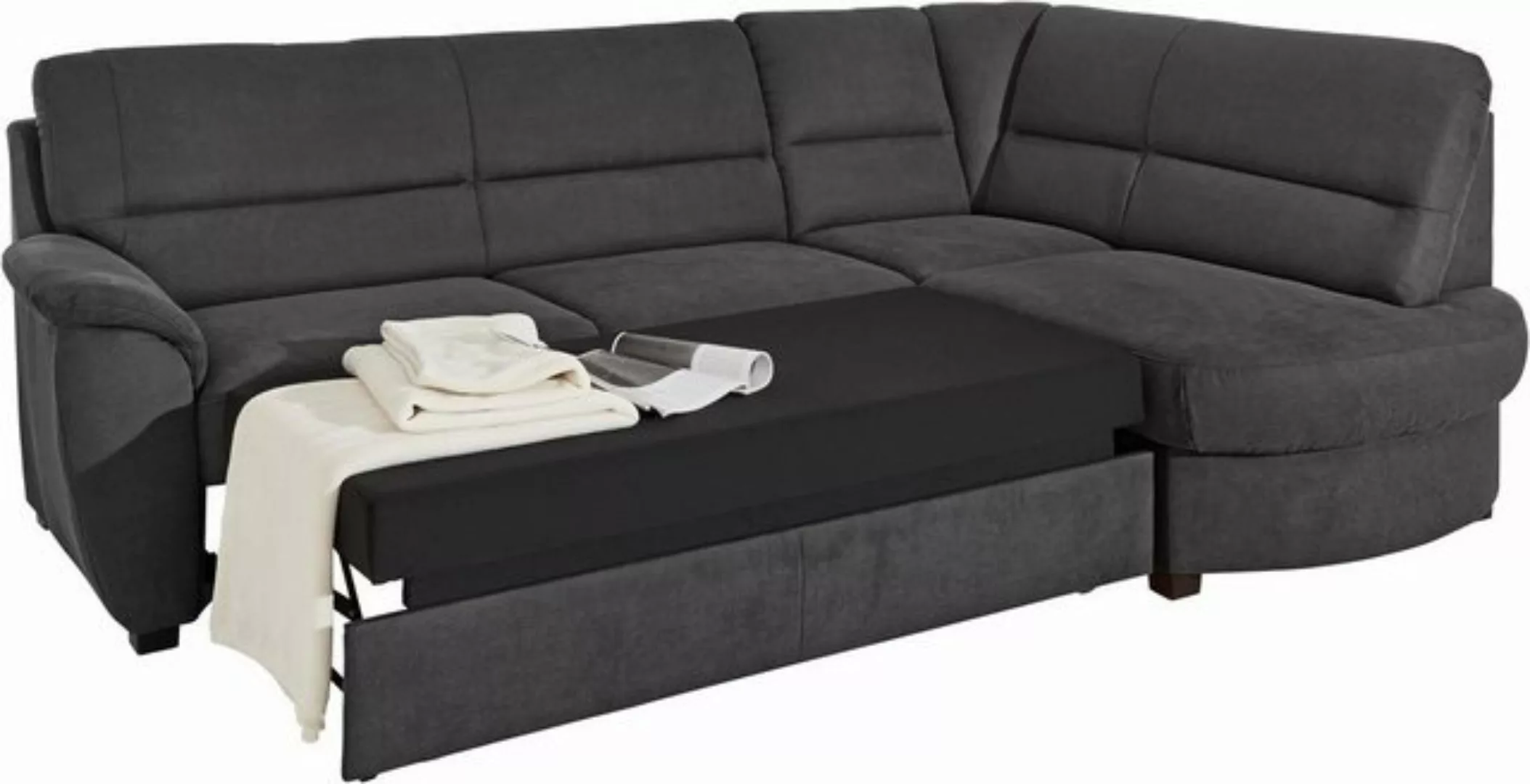 sit&more Ecksofa Pandora L-Form, wahlweise mit Bettfunktion und Bettkasten günstig online kaufen