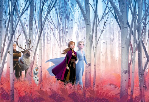 Komar Fototapete Frozen Friends forever  368 x 254 cm günstig online kaufen