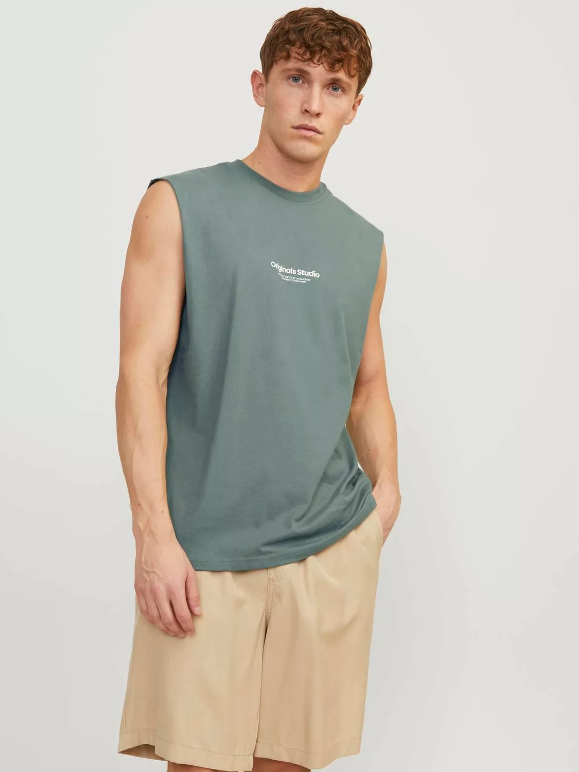 Jack & Jones Kurzarmshirt "JORVESTERBRO SLEEVELESS TEE SN" günstig online kaufen