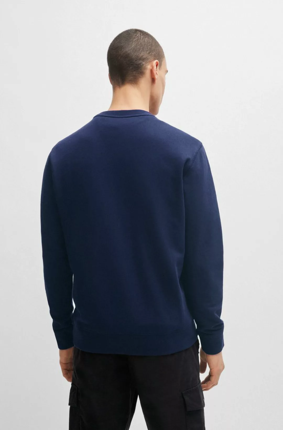 BOSS Sweater Westart Navy - Größe M günstig online kaufen