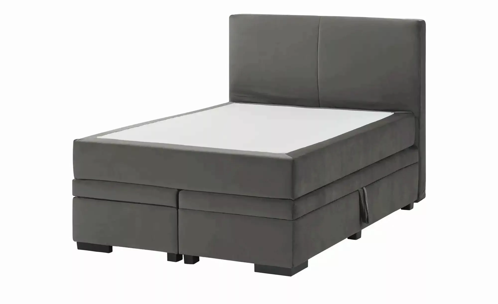 Boxi Boxspringbett mit Bettkasten Boxi Classic ¦ grau ¦ Maße (cm): B: 140 H günstig online kaufen